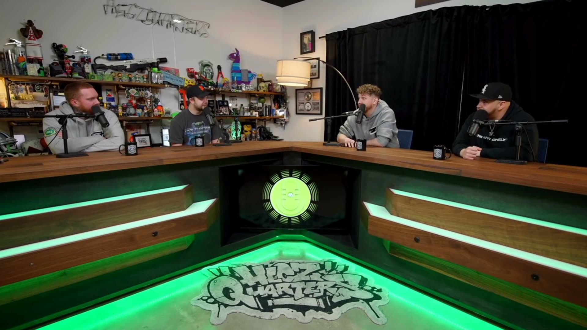 OpTic Gaming Podcast on camera
